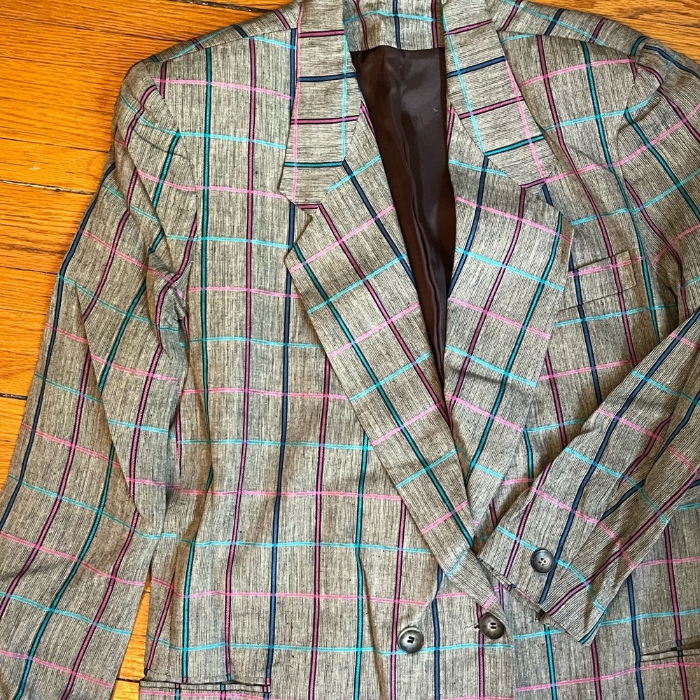 Mark Shale vintage grey blazer